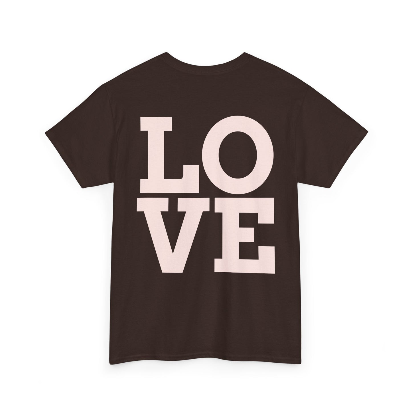 Unisex Heavy Cotton Tee - "You Are Literally The Only Person I Like" & Love Design