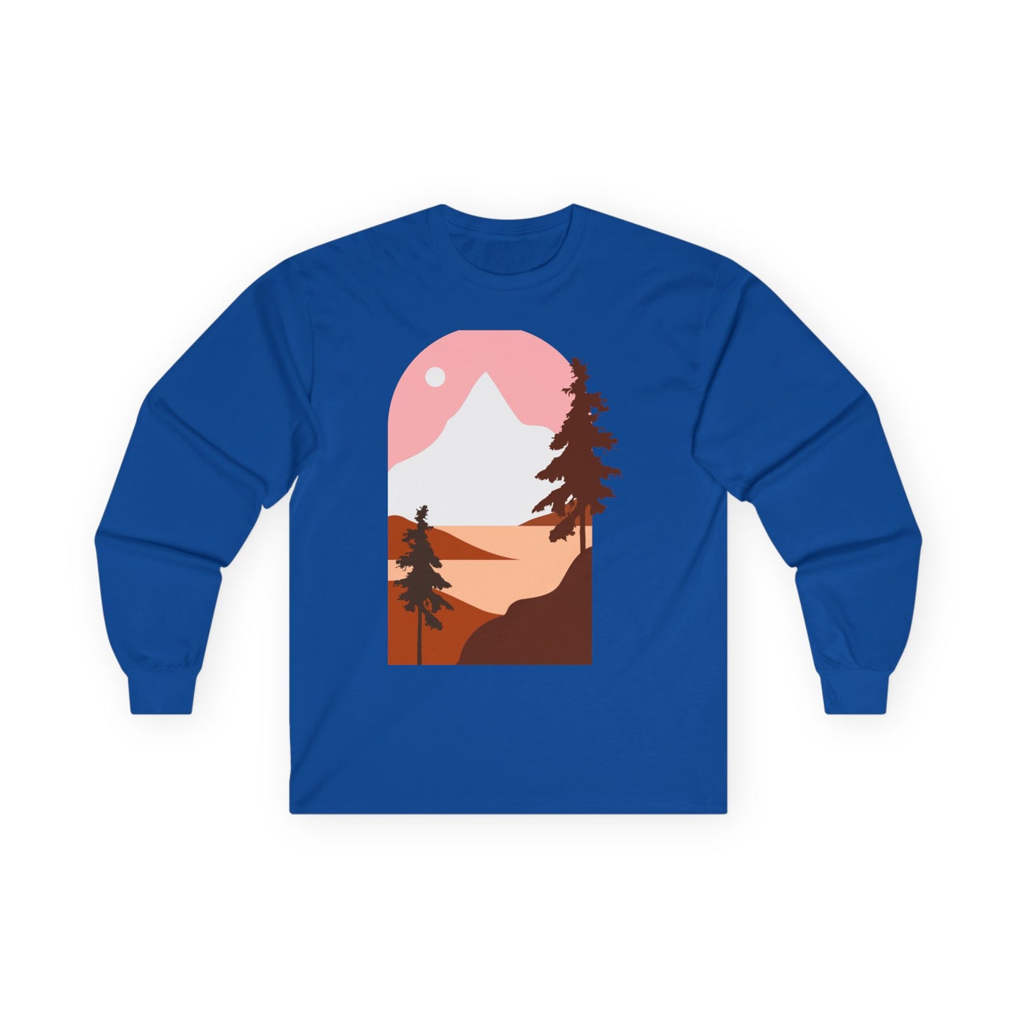 Nature-Inspired Long Sleeve Tee for Outdoor Lovers