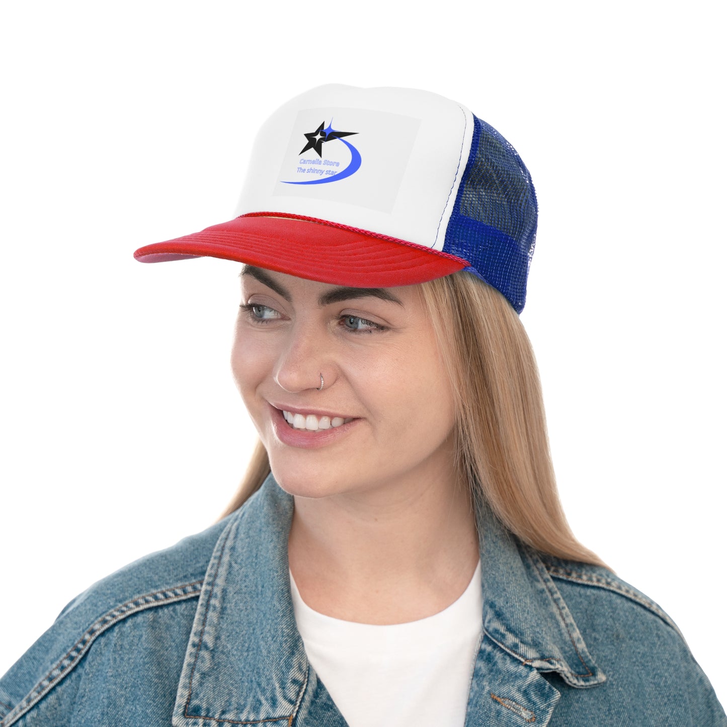 Stylish Trucker Cap - "The Shiny Star" Design for Casual Wear