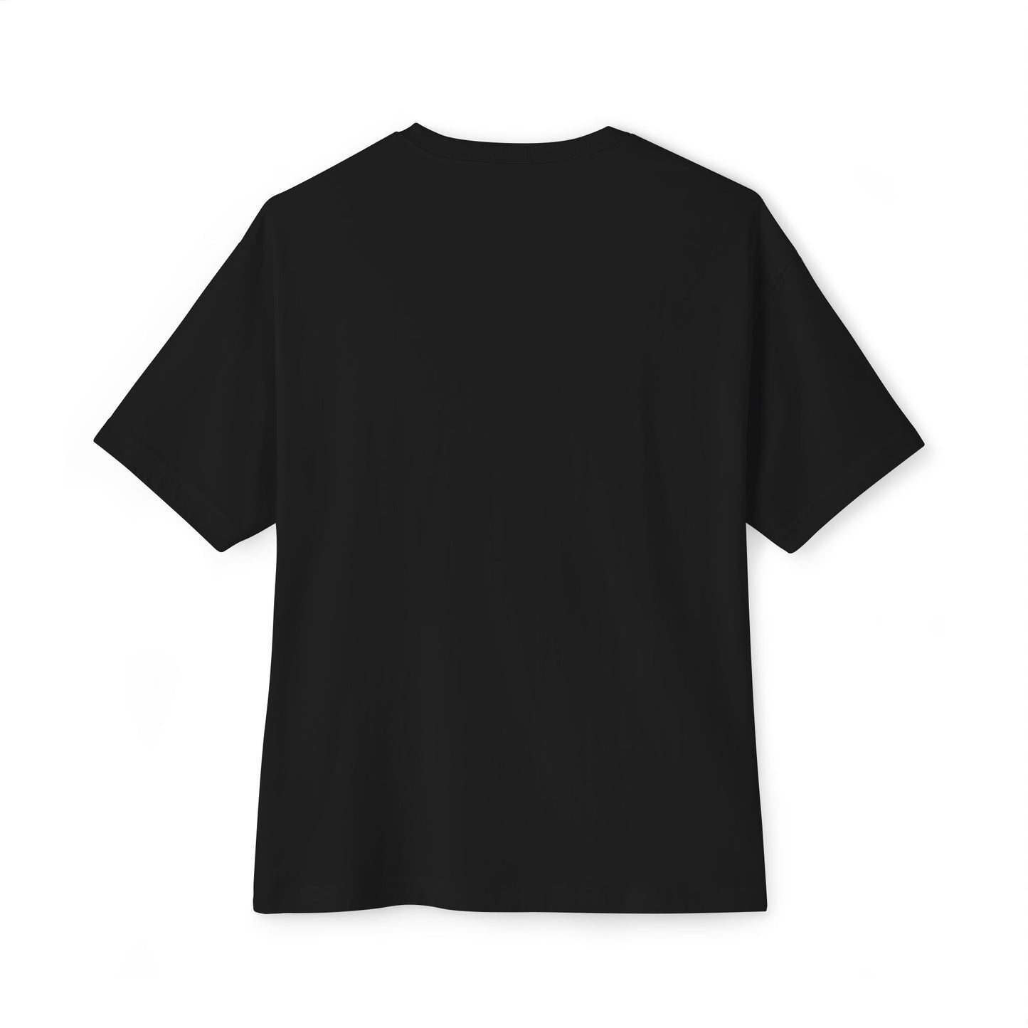 Cute Cat in Bread Oversized Tee - Unisex Boxy T-Shirt for Cat Lovers