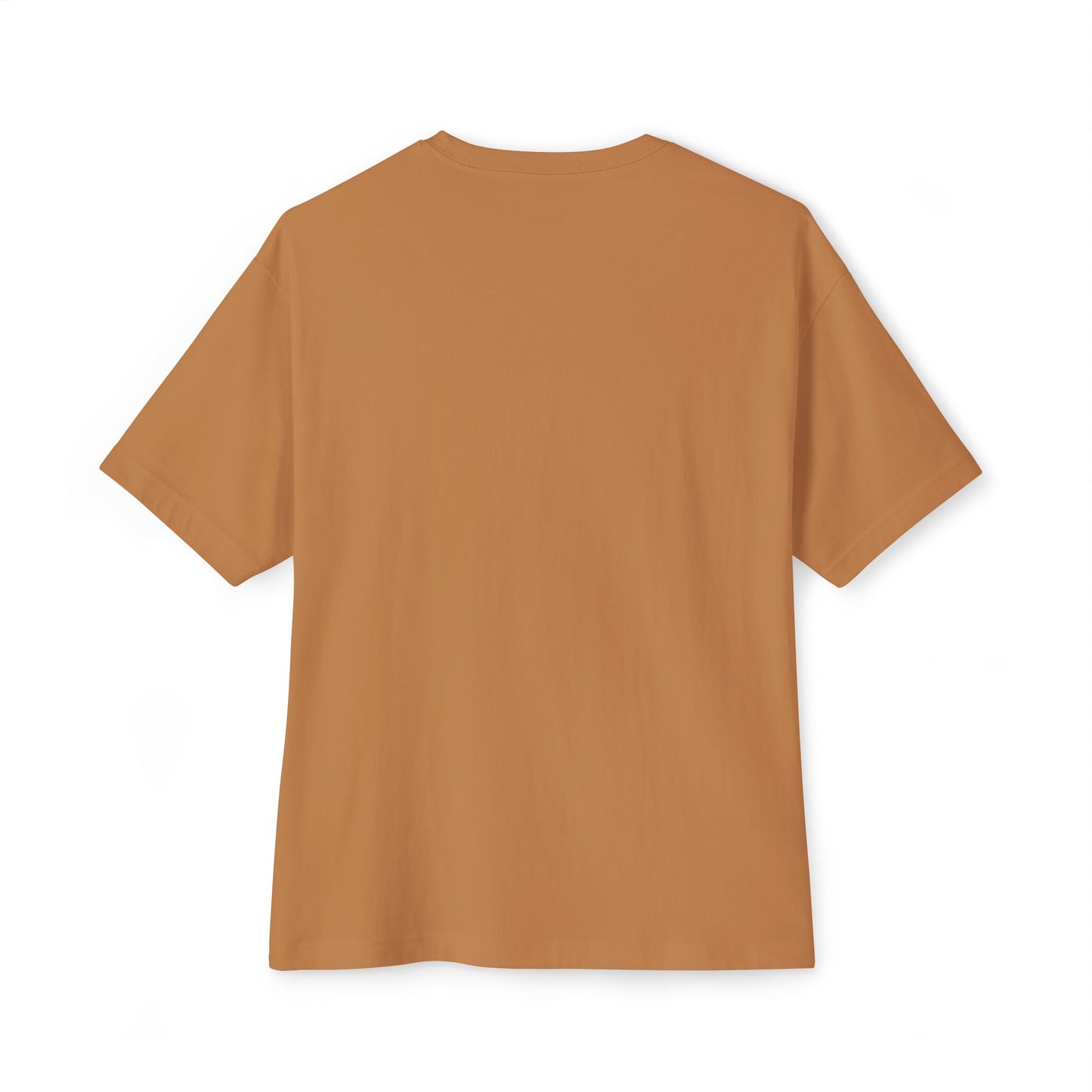 Cute Cat in Bread Oversized Tee - Unisex Boxy T-Shirt for Cat Lovers