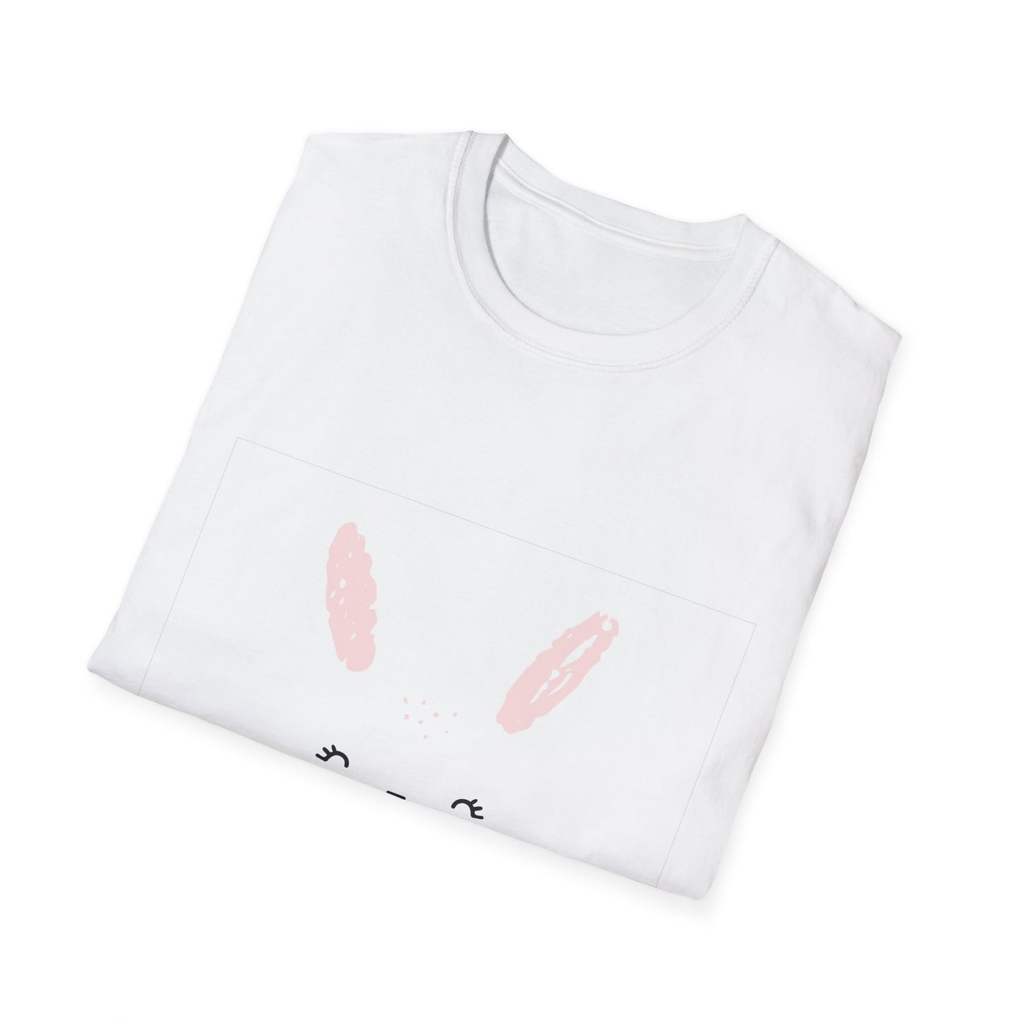 Cute Bunny Graphic Unisex T-Shirt, Easter Gift, Spring Fashion, Kids and Adults, Casual Wear, Animal Lovers