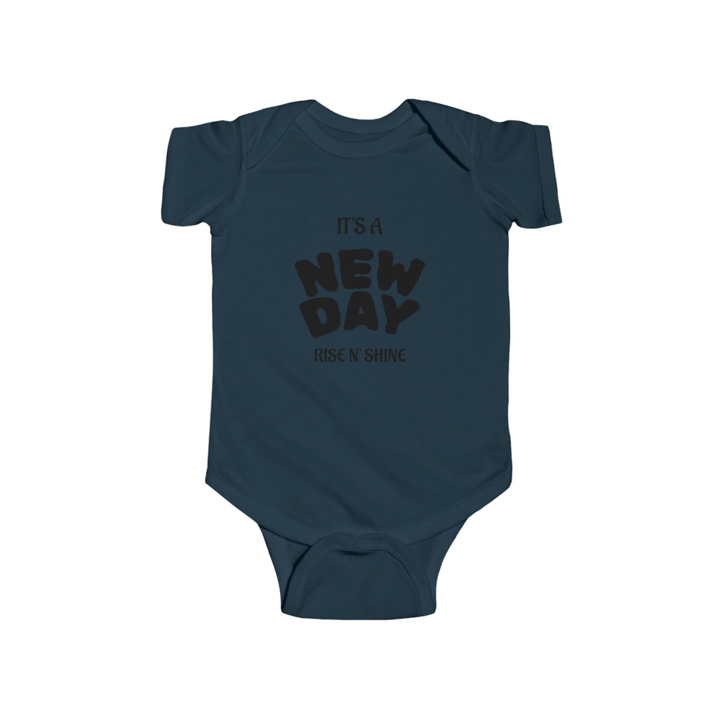 New Day Infant Bodysuit - Cute Newborn Outfit for Baby Girl/Boy