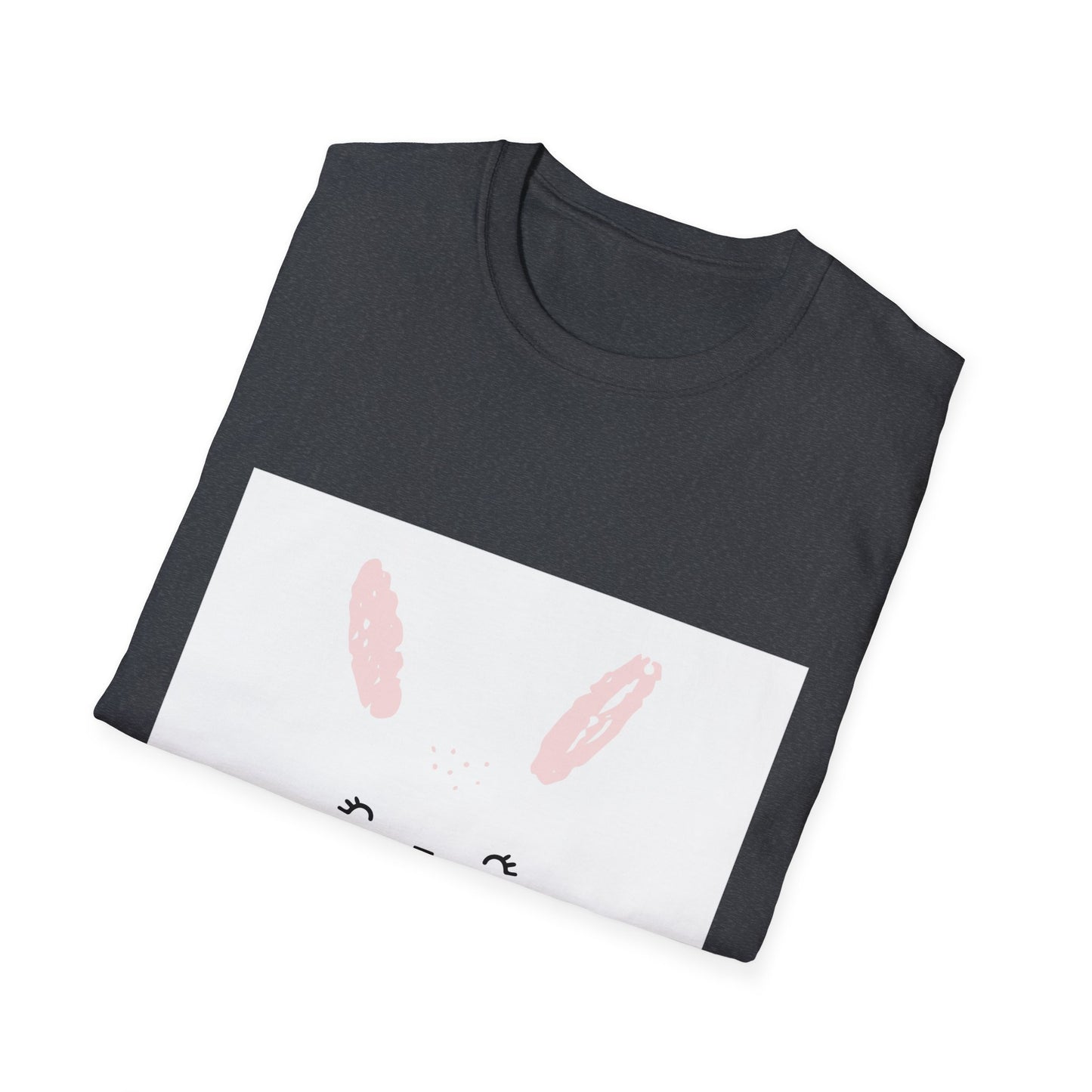Cute Bunny Graphic Unisex T-Shirt, Easter Gift, Spring Fashion, Kids and Adults, Casual Wear, Animal Lovers