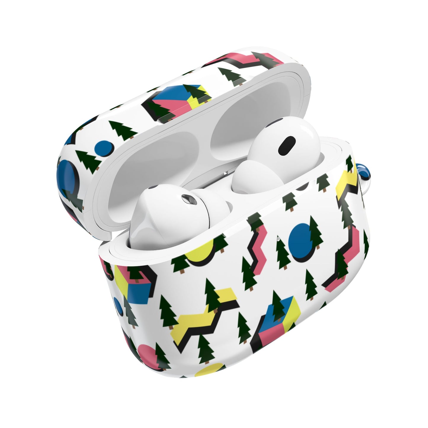 Stylish AirPod Cases - Fun Geometric Design, Perfect Gift for Music Lovers, Trendy Accessories for Students, Holiday Present Ideas