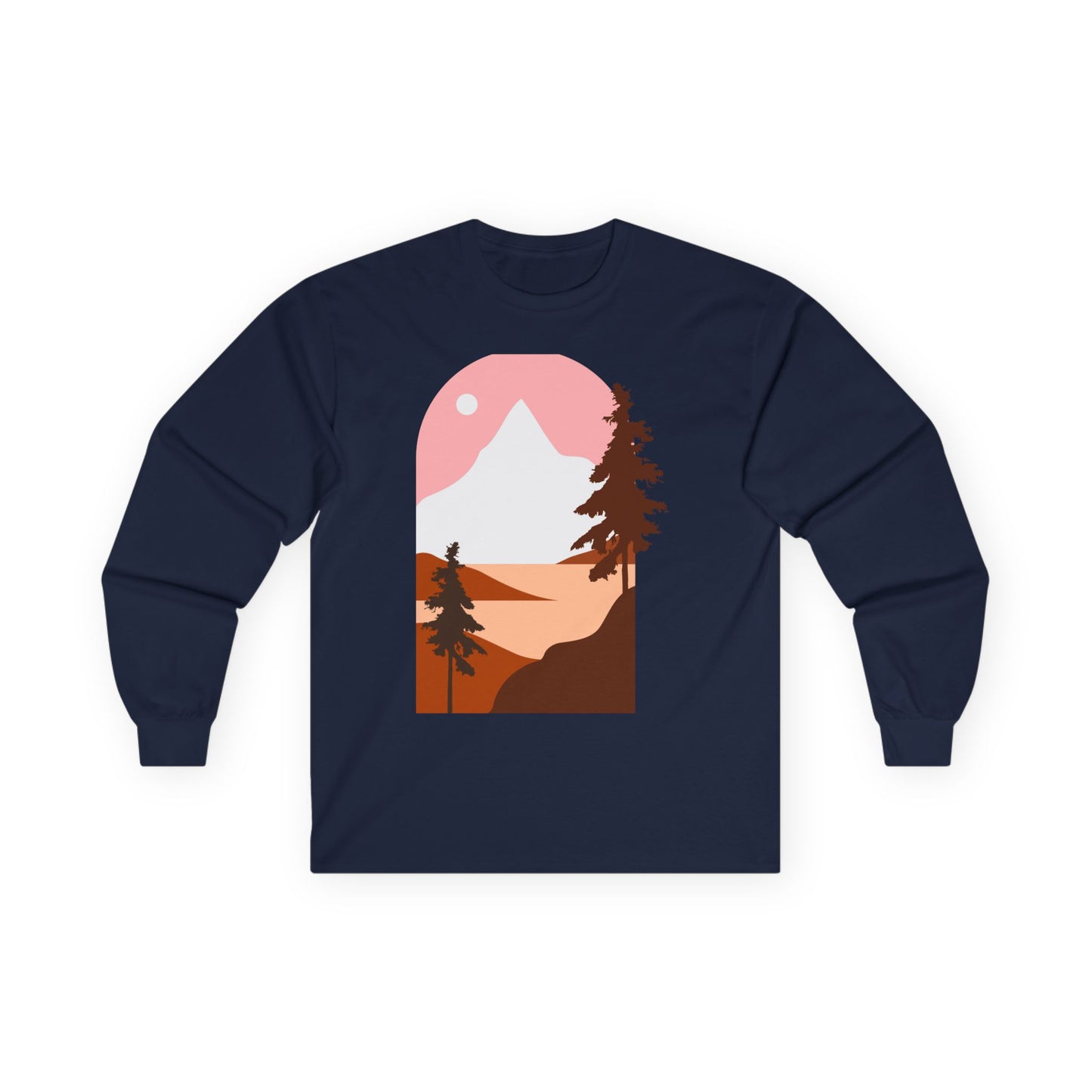 Nature-Inspired Long Sleeve Tee for Outdoor Lovers