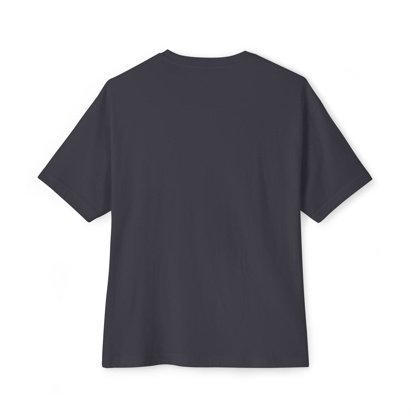 Cute Cat in Bread Oversized Tee - Unisex Boxy T-Shirt for Cat Lovers