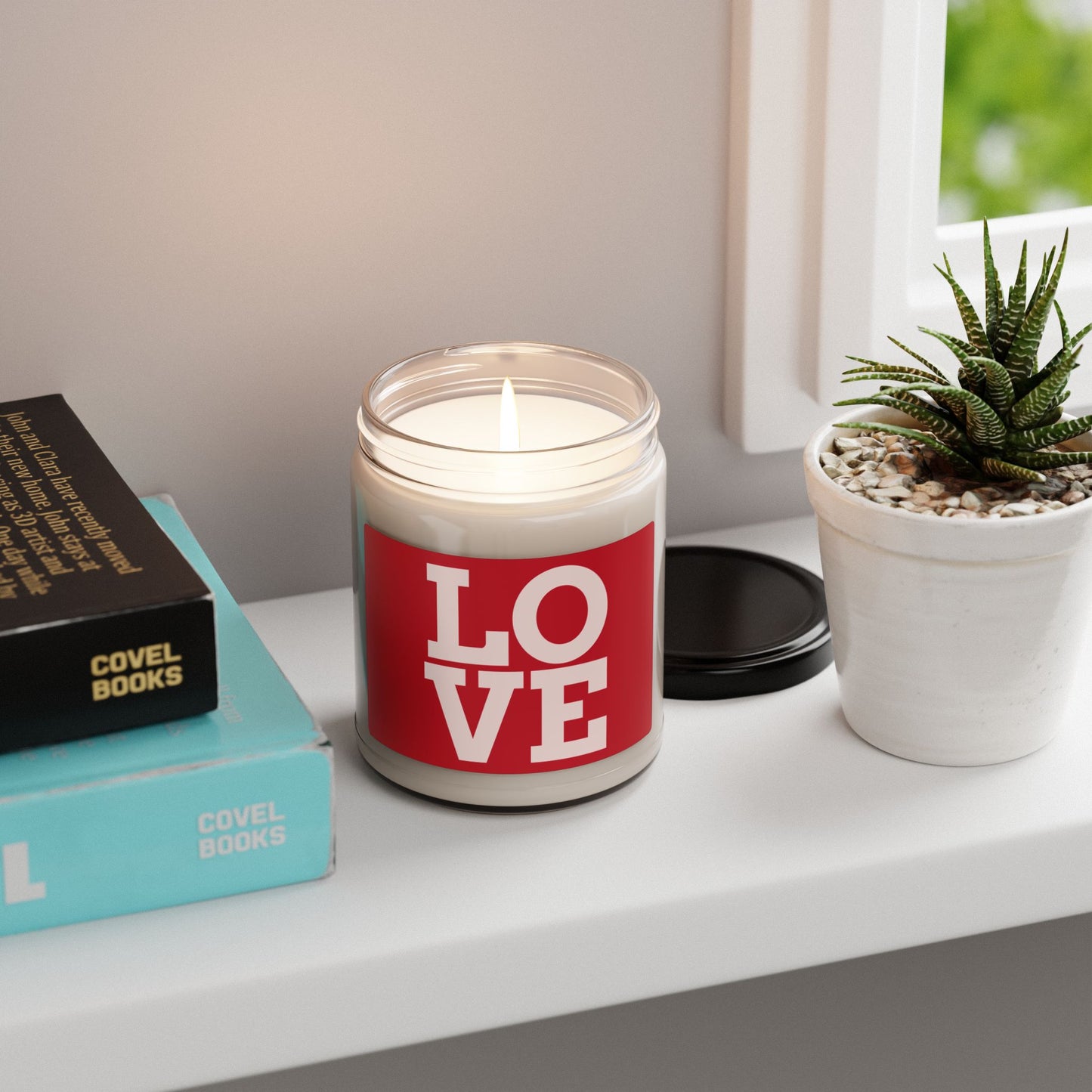 Love Scented Soy Candle - 9oz - Perfect for Gifts and Home Decor
