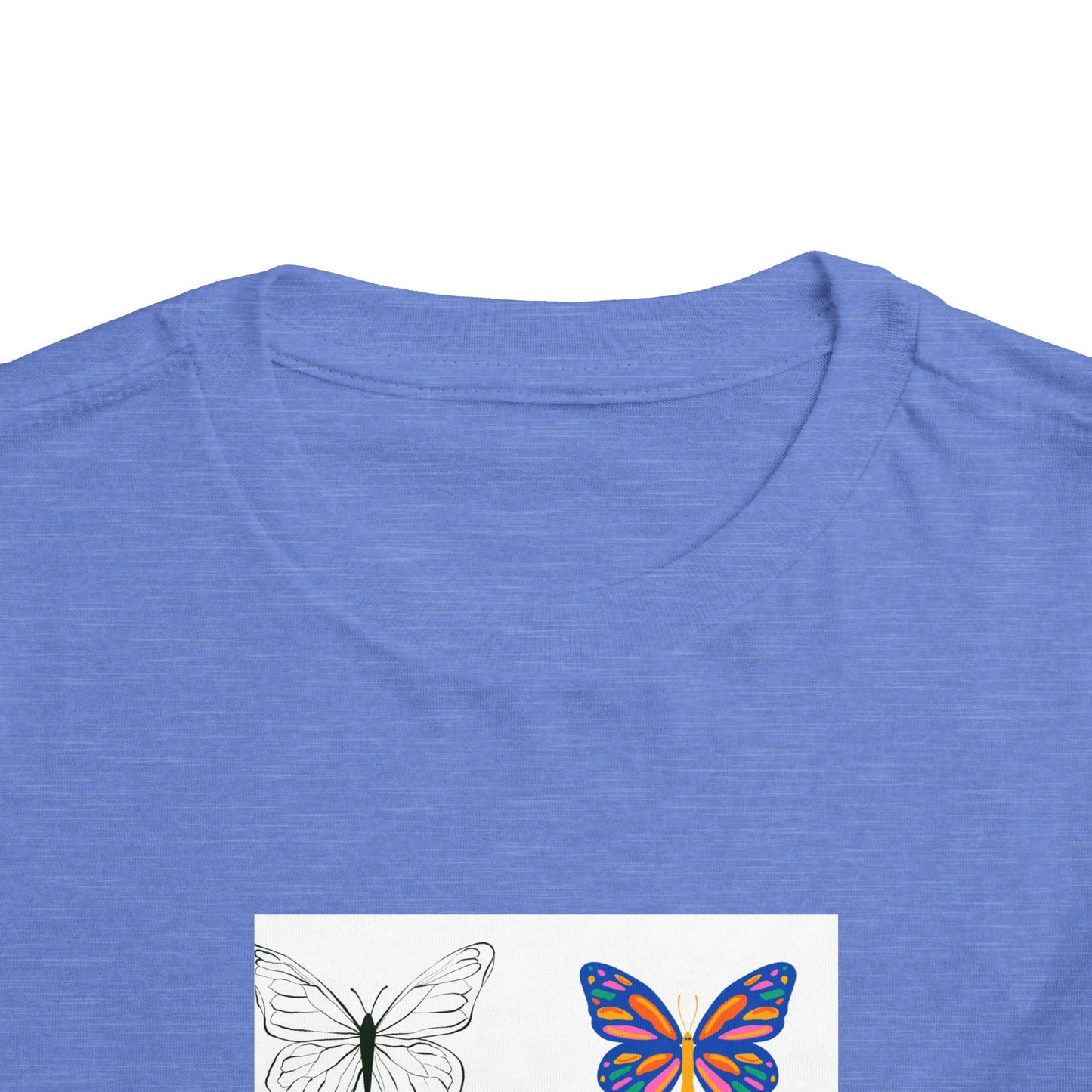 Butterfly Toddler Tee, Cute Kids Shirt, Summer Outfit, Nature Lover Gift, Playful Apparel for Little Ones, Butterfly Design T-Shirt