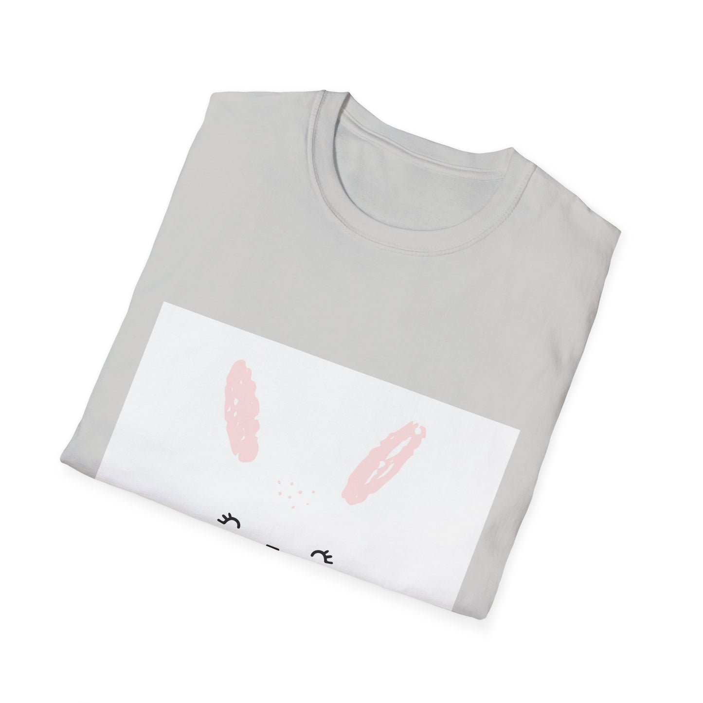 Cute Bunny Graphic Unisex T-Shirt, Easter Gift, Spring Fashion, Kids and Adults, Casual Wear, Animal Lovers