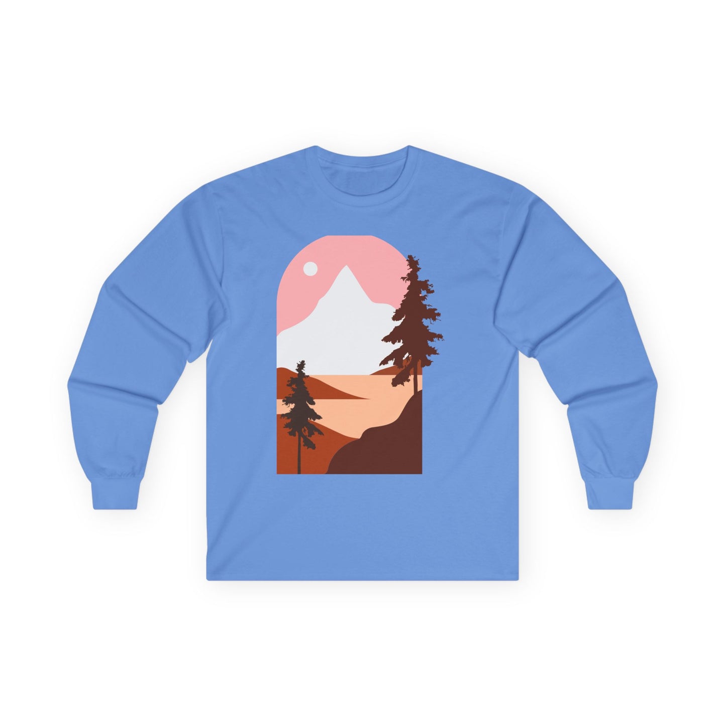 Nature-Inspired Long Sleeve Tee for Outdoor Lovers