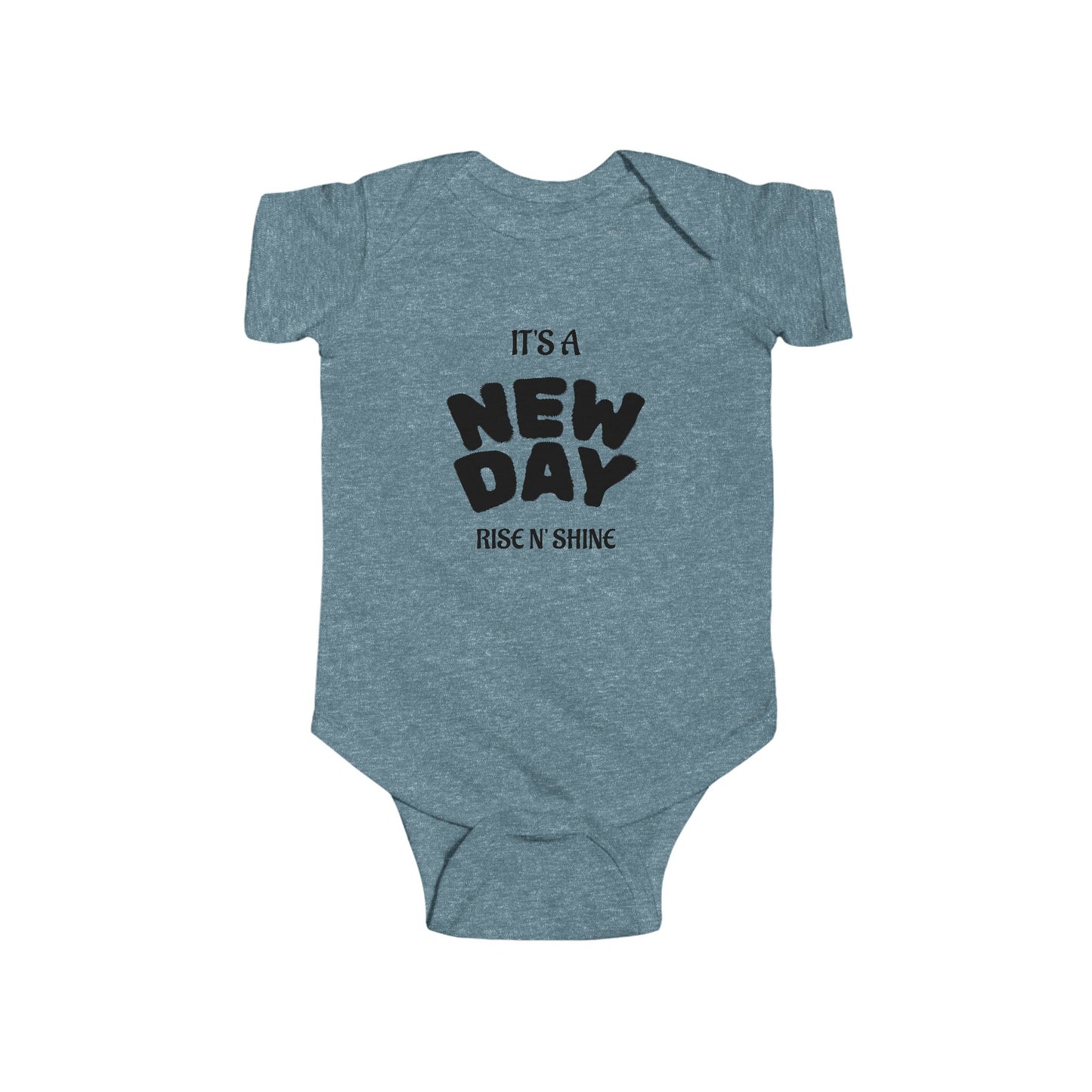 New Day Infant Bodysuit - Cute Newborn Outfit for Baby Girl/Boy