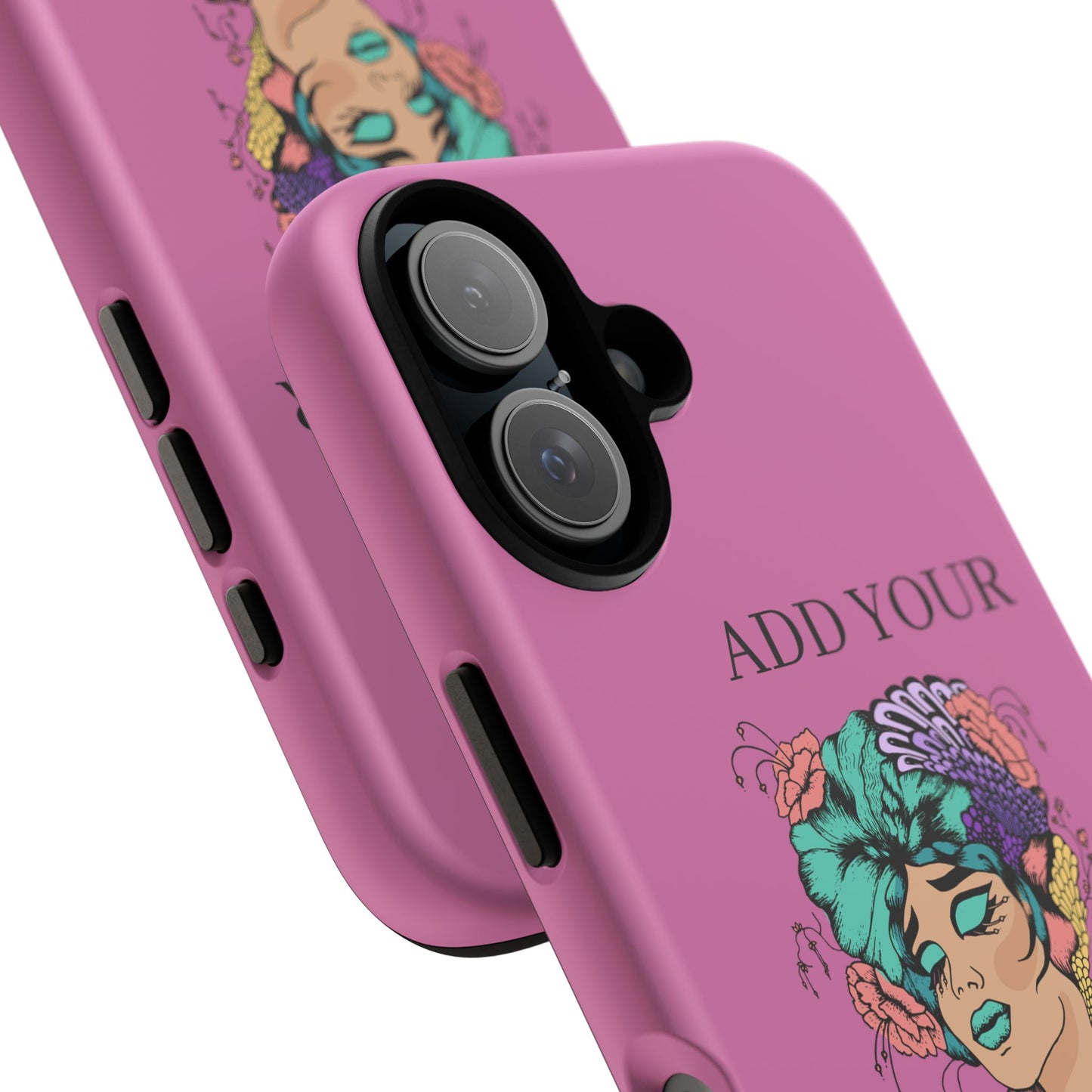 Tough Cases Phone Case, Custom Art Case for Her, Unique Gift, Flower Design, Personalized Phone Accessory, Stylish Cell Cover