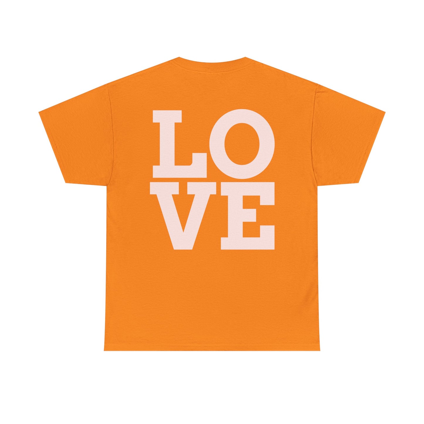Unisex Heavy Cotton Tee - "You Are Literally The Only Person I Like" & Love Design
