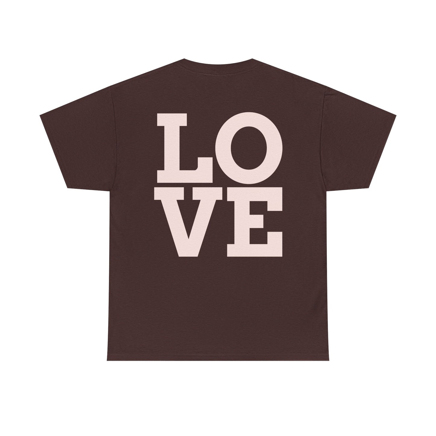 Unisex Heavy Cotton Tee - "You Are Literally The Only Person I Like" & Love Design