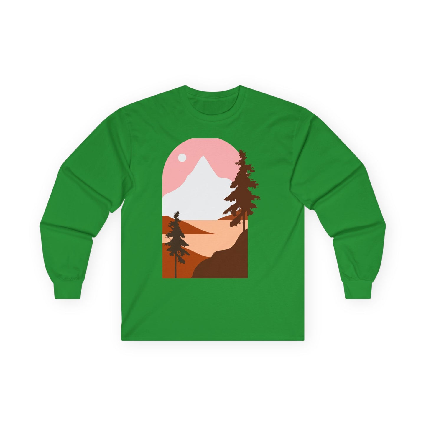 Nature-Inspired Long Sleeve Tee for Outdoor Lovers
