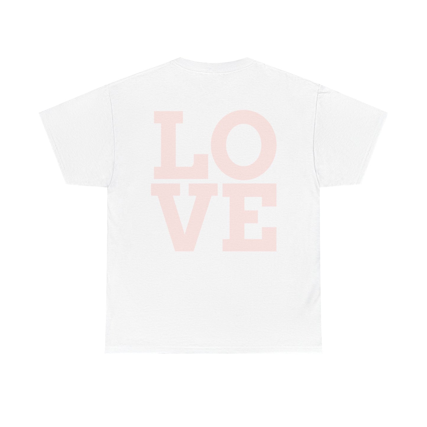 Unisex Heavy Cotton Tee - "You Are Literally The Only Person I Like" & Love Design