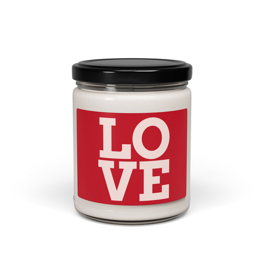 Love Scented Soy Candle - 9oz - Perfect for Gifts and Home Decor