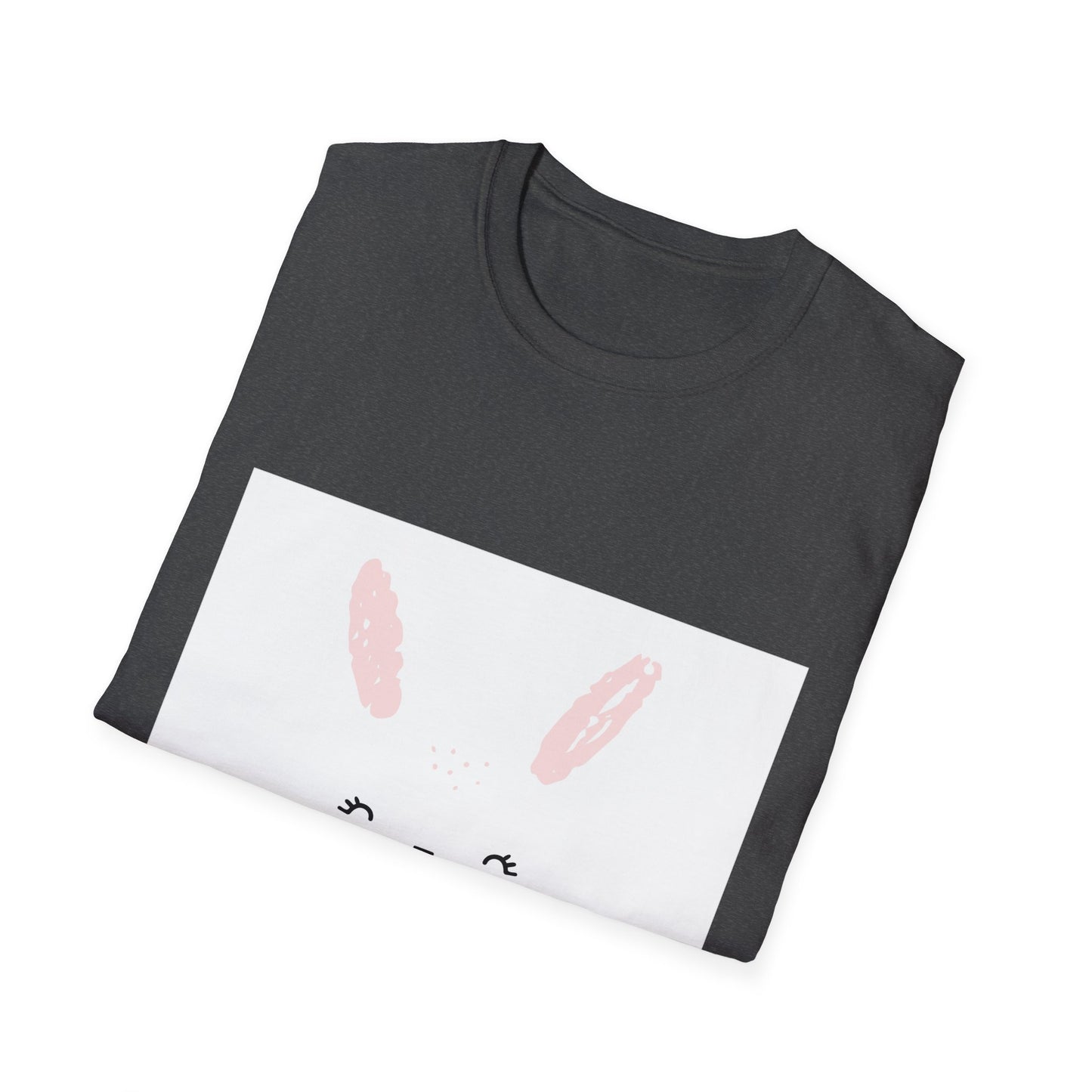 Cute Bunny Graphic Unisex T-Shirt, Easter Gift, Spring Fashion, Kids and Adults, Casual Wear, Animal Lovers
