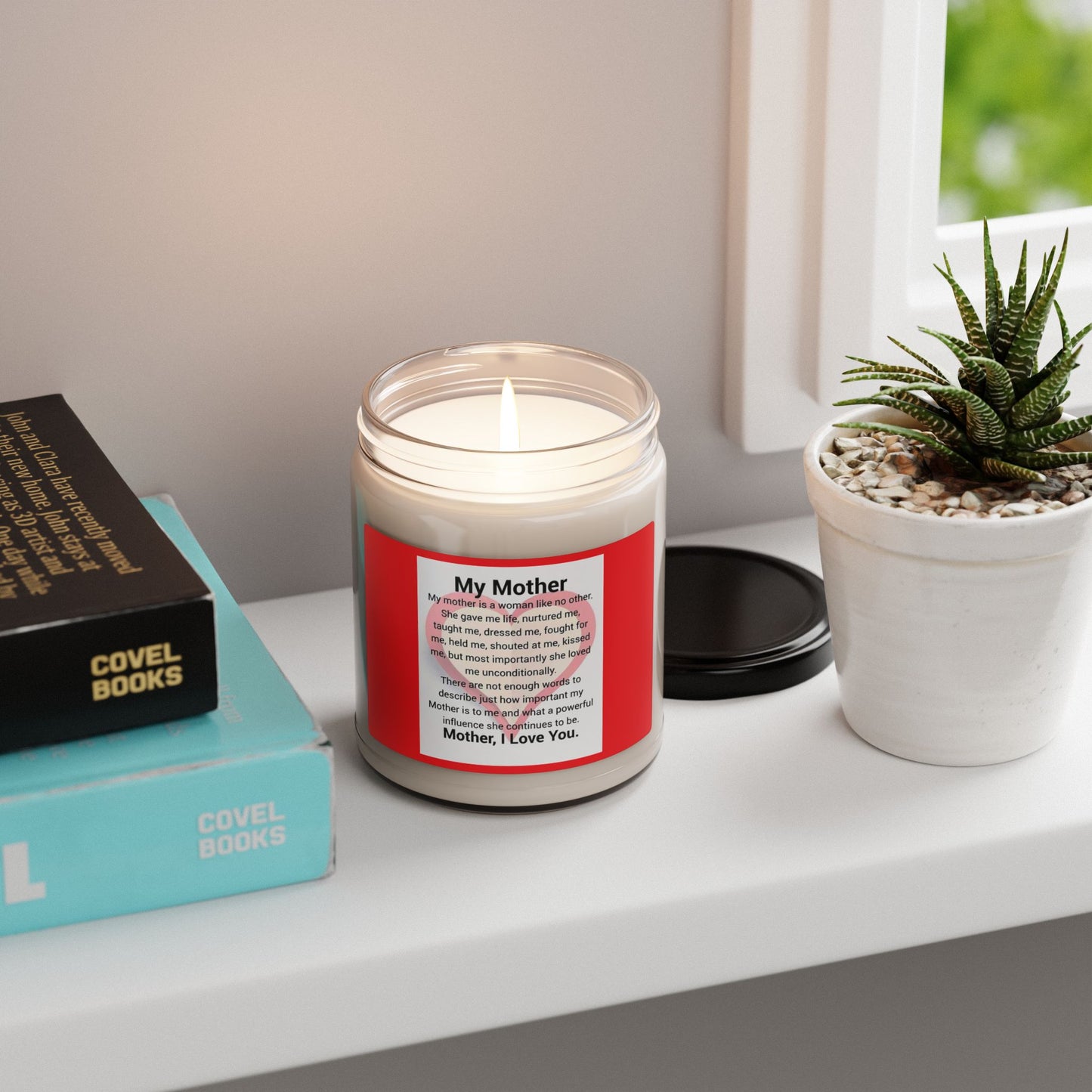 My Mother Scented Soy Candle - Heartfelt Gift for Moms - 9oz