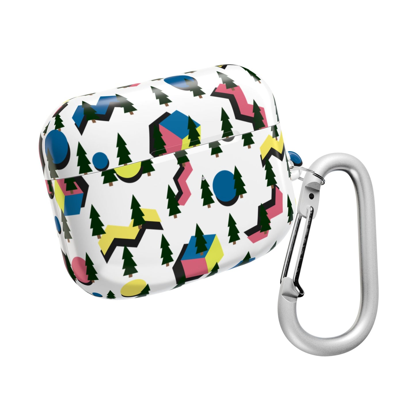 Stylish AirPod Cases - Fun Geometric Design, Perfect Gift for Music Lovers, Trendy Accessories for Students, Holiday Present Ideas
