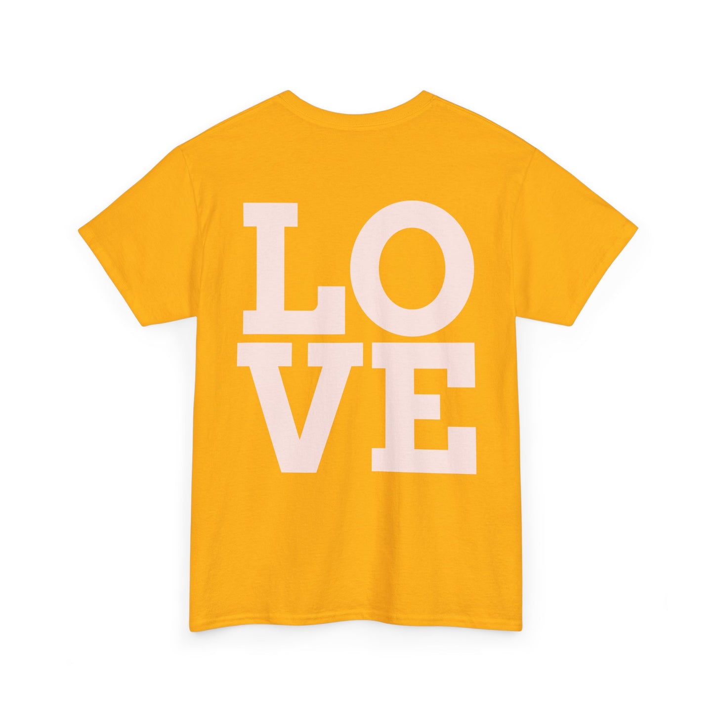 Unisex Heavy Cotton Tee - "You Are Literally The Only Person I Like" & Love Design
