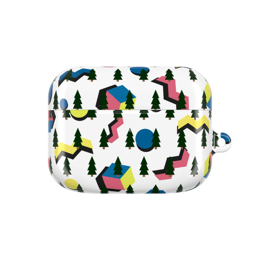 Stylish AirPod Cases - Fun Geometric Design, Perfect Gift for Music Lovers, Trendy Accessories for Students, Holiday Present Ideas