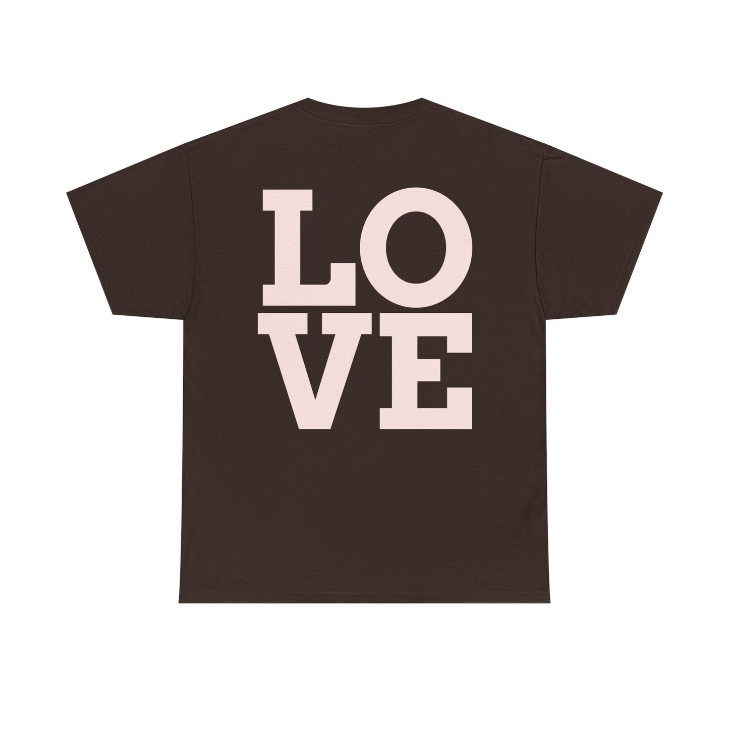 Unisex Heavy Cotton Tee - "You Are Literally The Only Person I Like" & Love Design