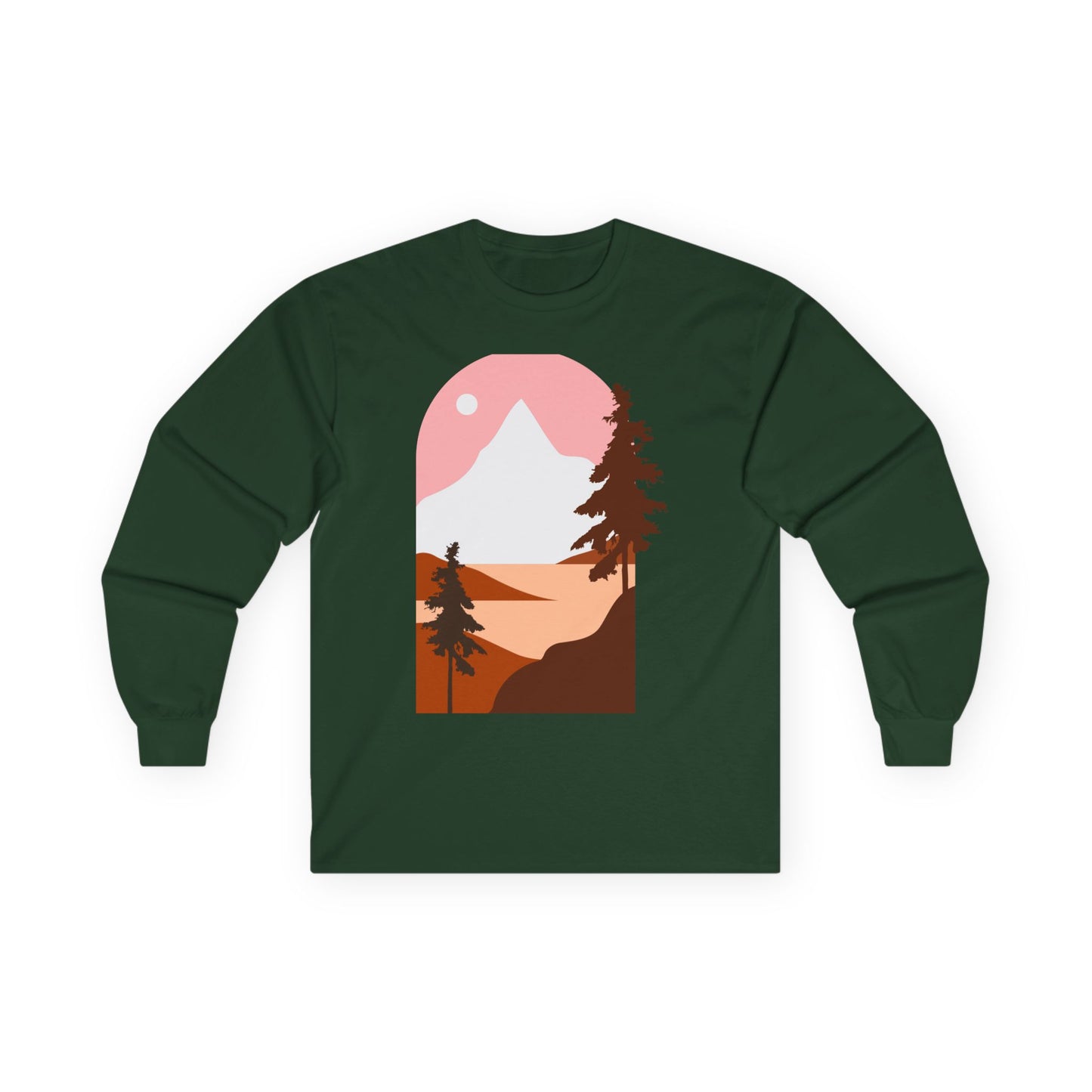 Nature-Inspired Long Sleeve Tee for Outdoor Lovers