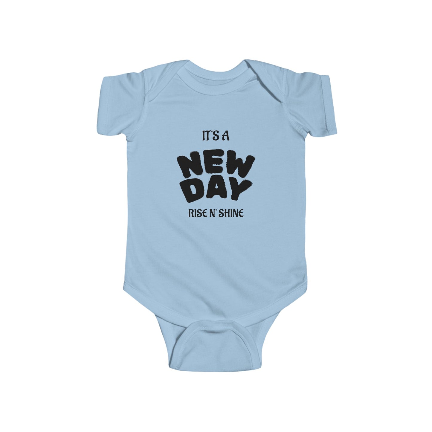 New Day Infant Bodysuit - Cute Newborn Outfit for Baby Girl/Boy