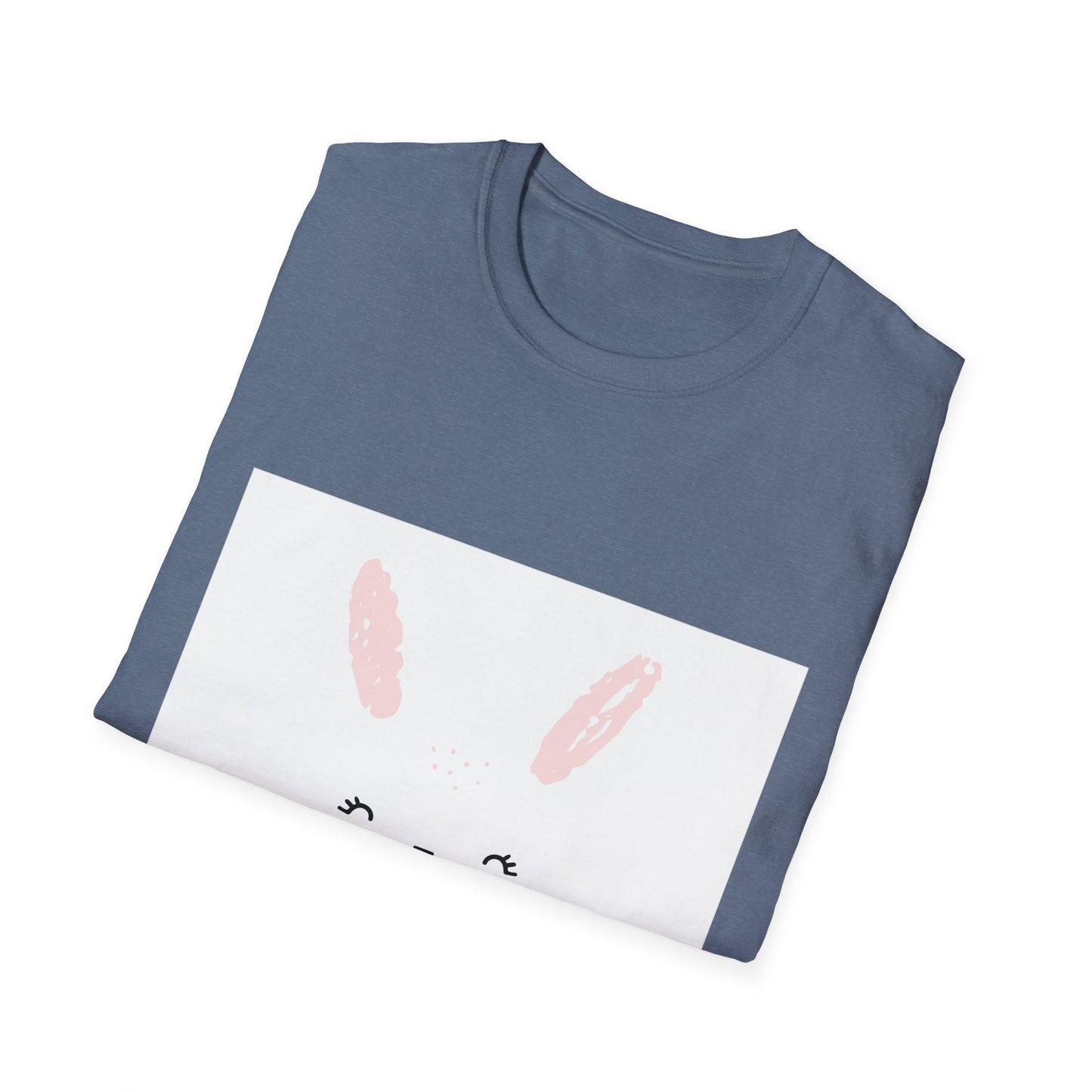 Cute Bunny Graphic Unisex T-Shirt, Easter Gift, Spring Fashion, Kids and Adults, Casual Wear, Animal Lovers