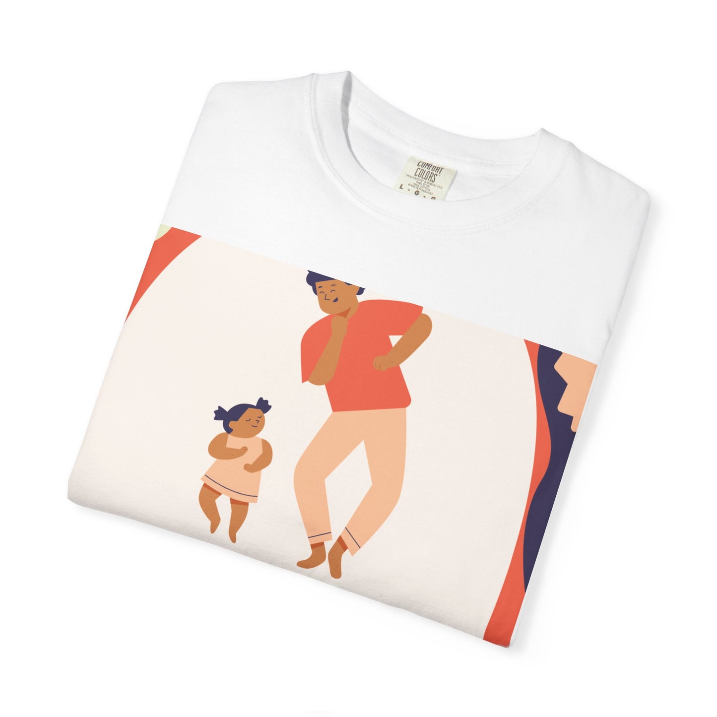 Father's Day Quote T-Shirt, Unisex Garment-Dyed Tee, Dad & Child Shirt, Gift for Dad, Casual Wear, Family Bonding
