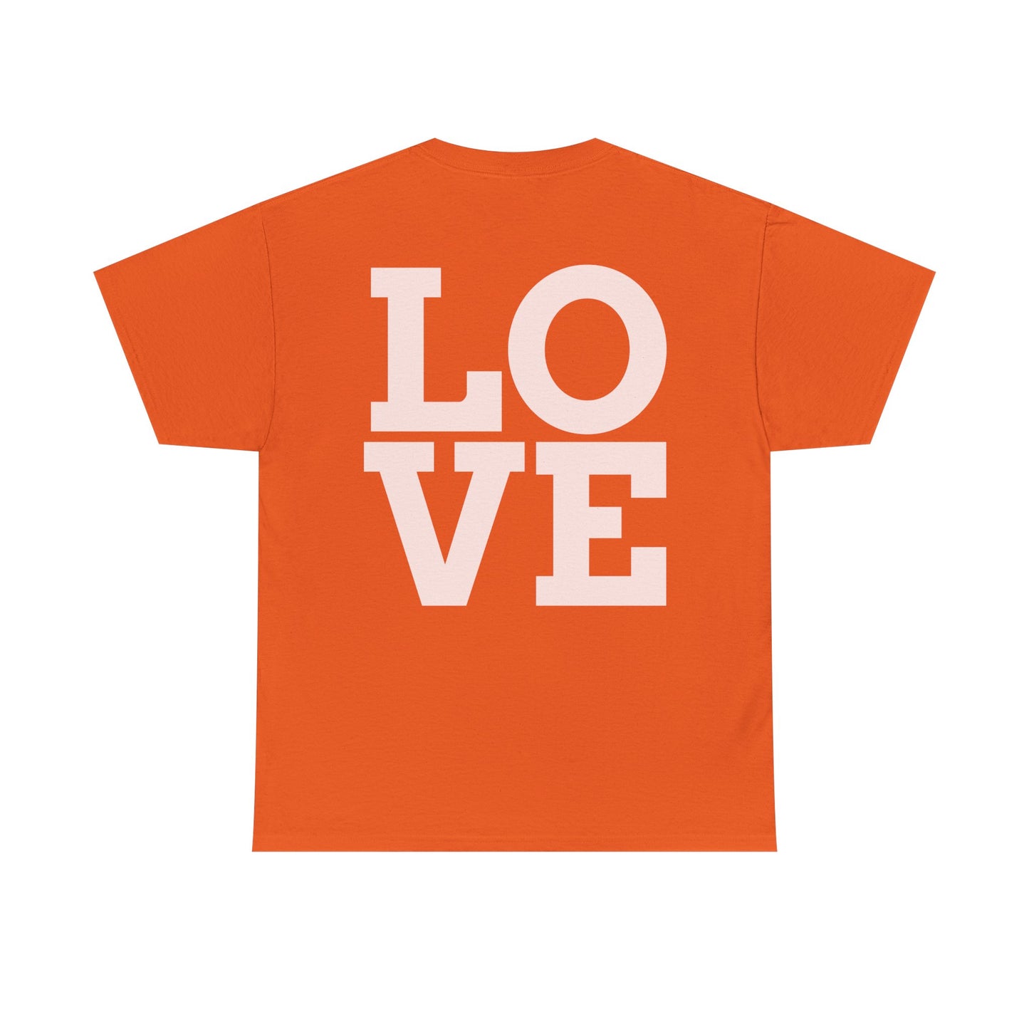 Unisex Heavy Cotton Tee - "You Are Literally The Only Person I Like" & Love Design
