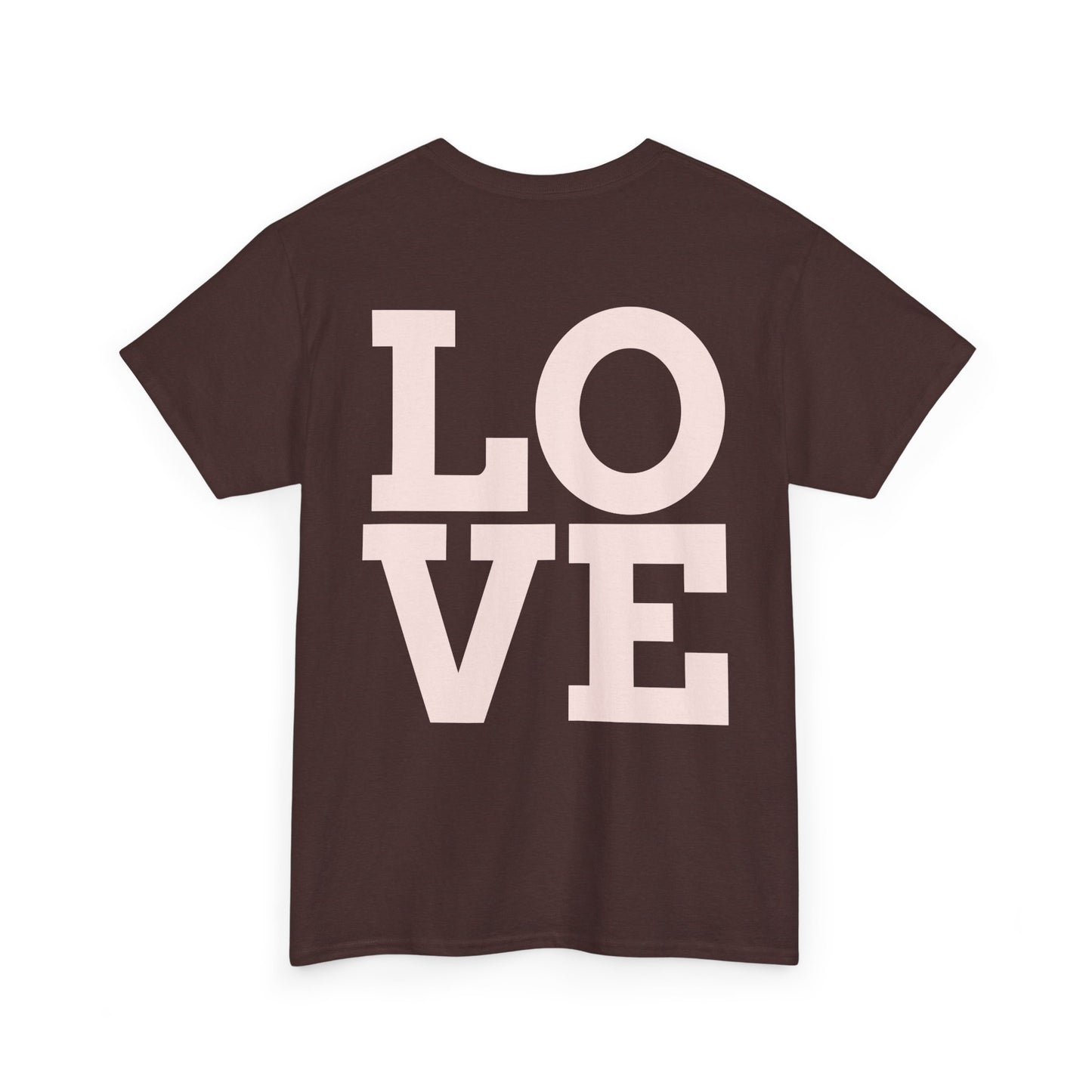 Unisex Heavy Cotton Tee - "You Are Literally The Only Person I Like" & Love Design