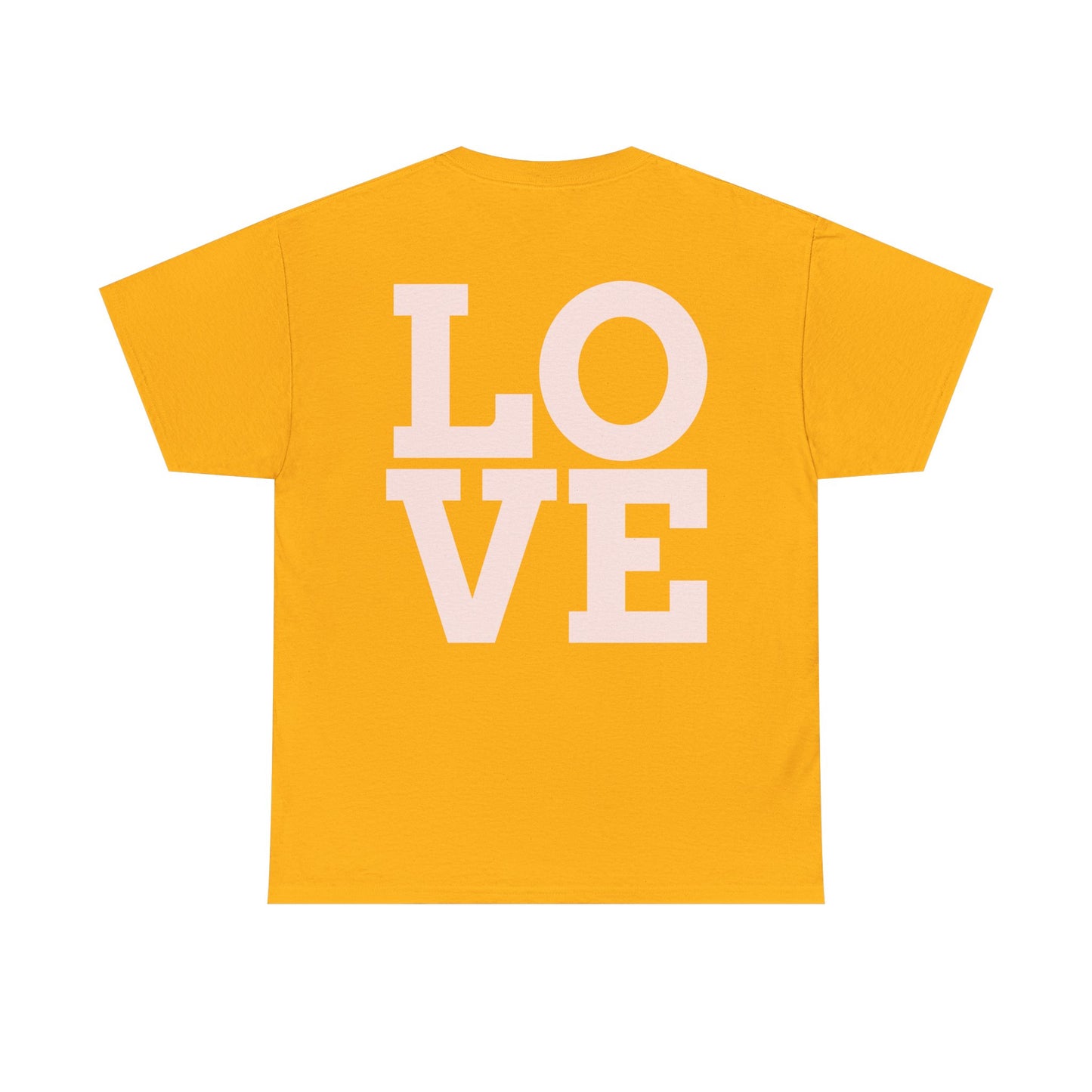 Unisex Heavy Cotton Tee - "You Are Literally The Only Person I Like" & Love Design