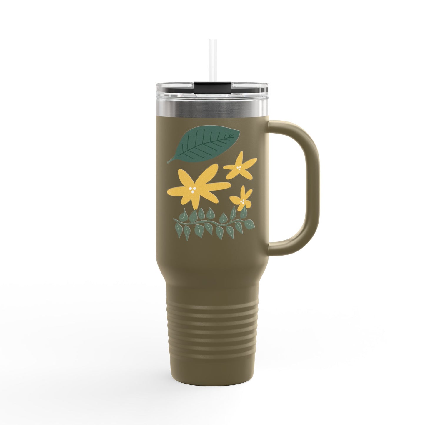 Flora-Inspired Insulated Travel Mug, Perfect for Coffee Lovers, Floral Design, Eco-Friendly Drinkware, Gifts for Her, Summer [...]