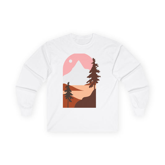 Nature-Inspired Long Sleeve Tee for Outdoor Lovers