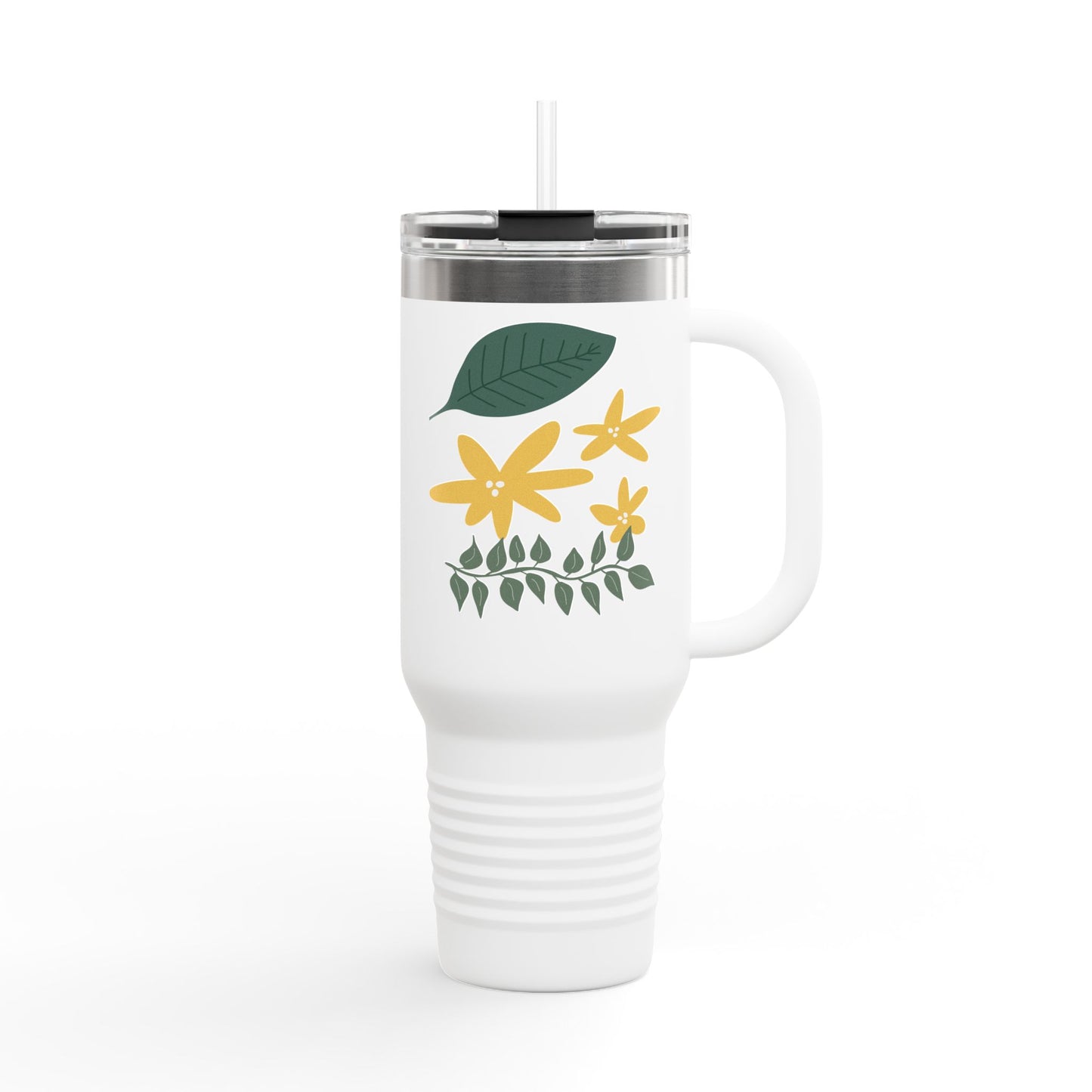 Flora-Inspired Insulated Travel Mug, Perfect for Coffee Lovers, Floral Design, Eco-Friendly Drinkware, Gifts for Her, Summer [...]