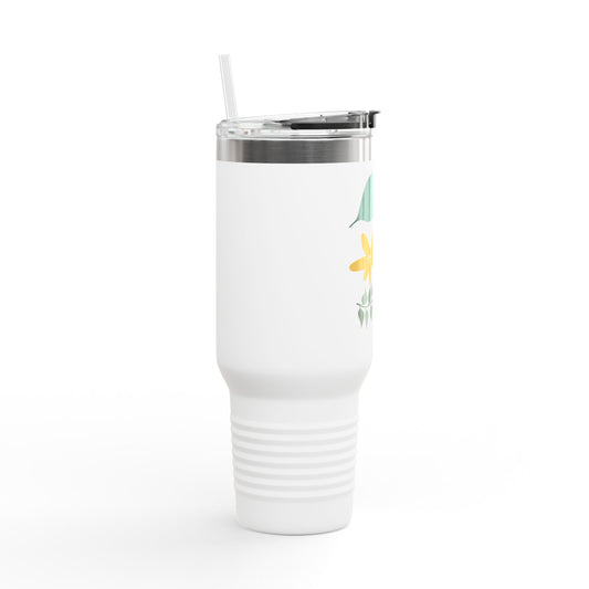 Flora-Inspired Insulated Travel Mug, Perfect for Coffee Lovers, Floral Design, Eco-Friendly Drinkware, Gifts for Her, Summer [...]