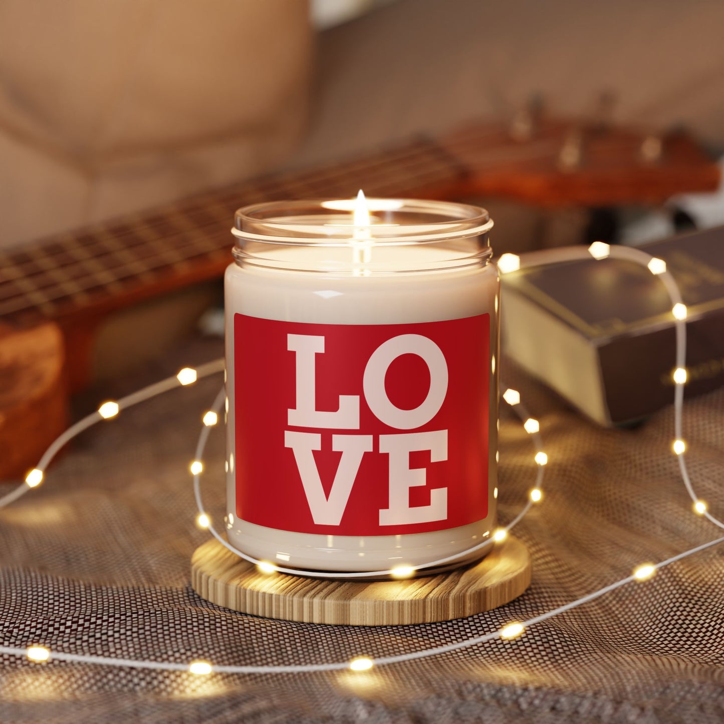Love Scented Soy Candle - 9oz - Perfect for Gifts and Home Decor